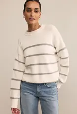 ZSUPPLY BOYFRIEND STRIPED SWEATER