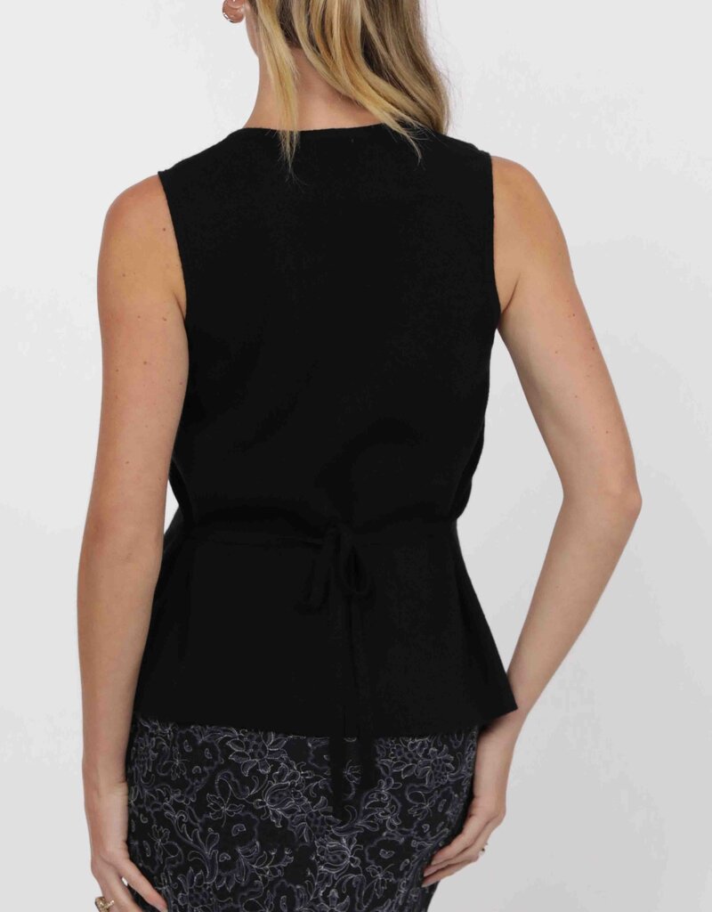 SAGE THE LABEL MYRA BUTTON FRONT VEST