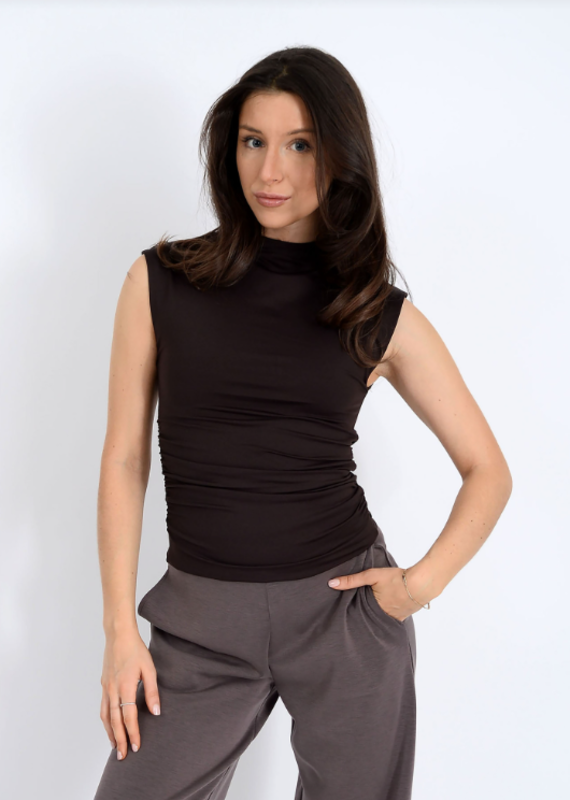 RD STYLE YVE FUNNEL NECK TOP