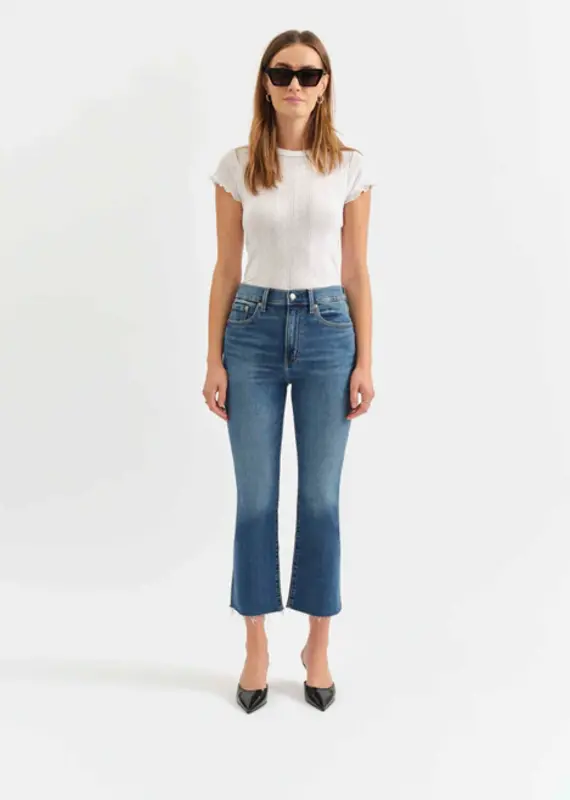 DAZE SHY GIRL CROP FLARE JEAN