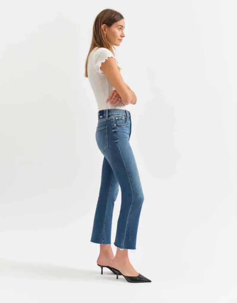DAZE SHY GIRL CROP FLARE JEAN
