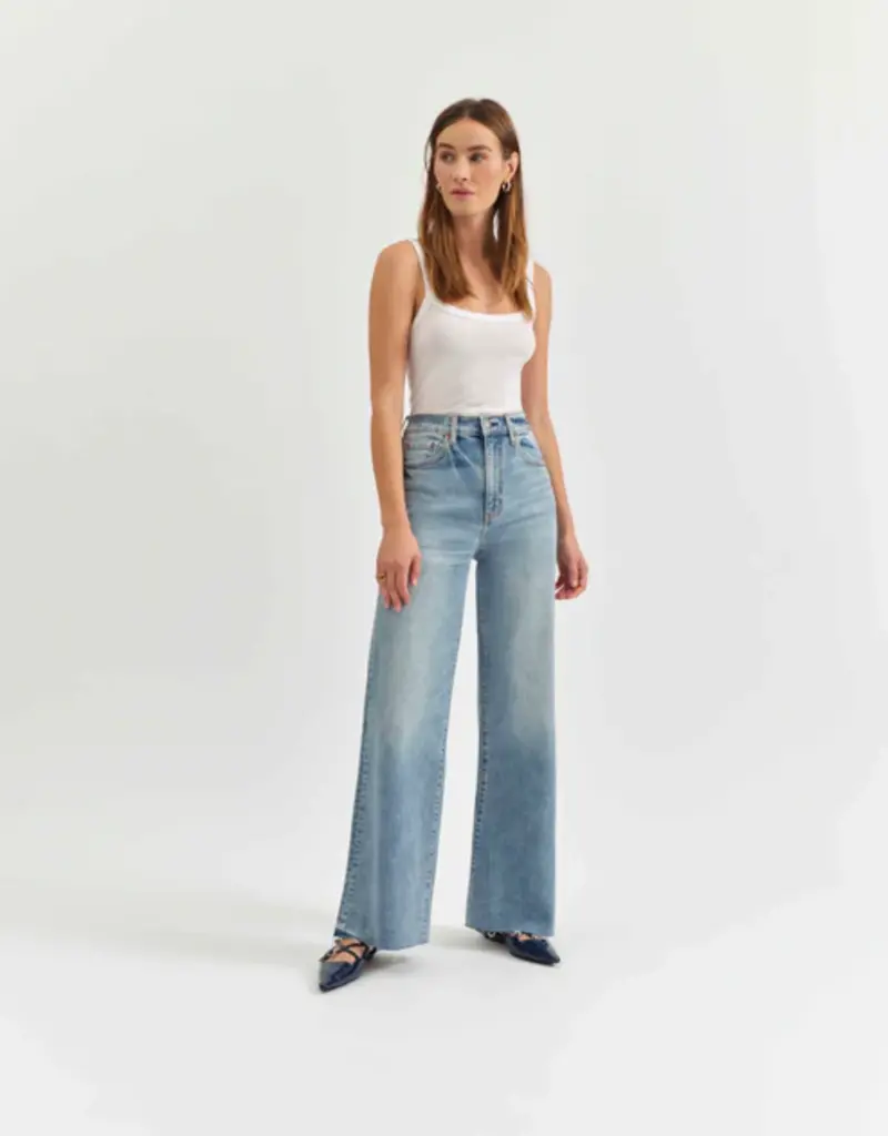 DAZE FAR OUT HIGH + WIDE LONG JEANS