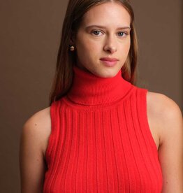 DELUC BEN TURTLENECK KNIT TOP