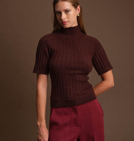 DELUC OLIVER TURTLENECK KNIT TOP