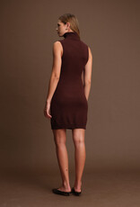 DELUC RICHARD TURTLENECK KNIT DRESS
