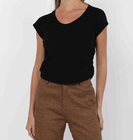 SAGE THE LABEL JORDAN RUCHED SWEATER TANK