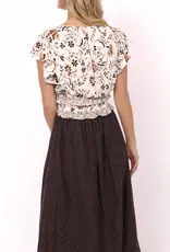 SADIE AND SAGE VOILA RUFFLE BLOUSE
