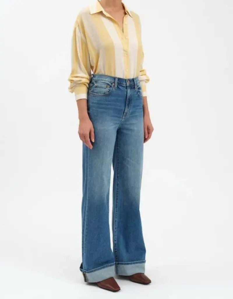 DAZE FAR OUT HIGH + WIDE LONG JEANS