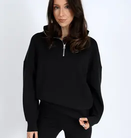 RD STYLE SEANNI SOFT KNIT HALF ZIP