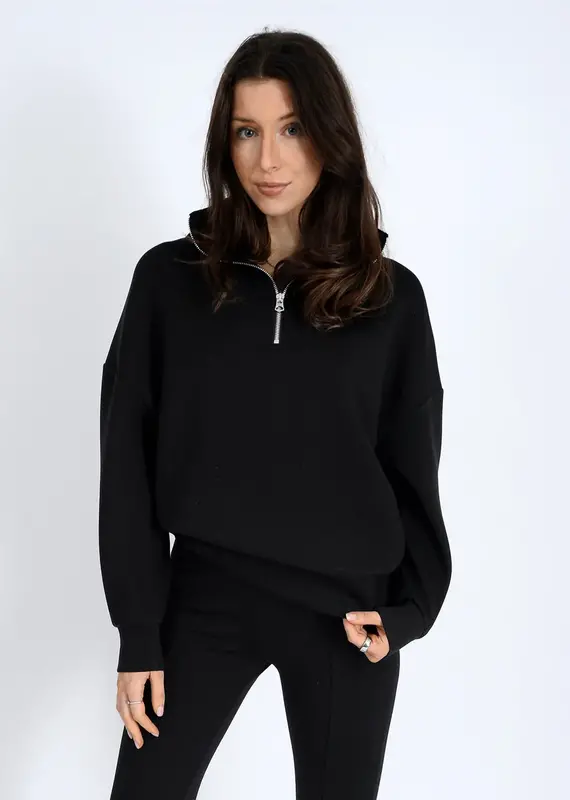 RD STYLE SEANNI SOFT KNIT HALF ZIP