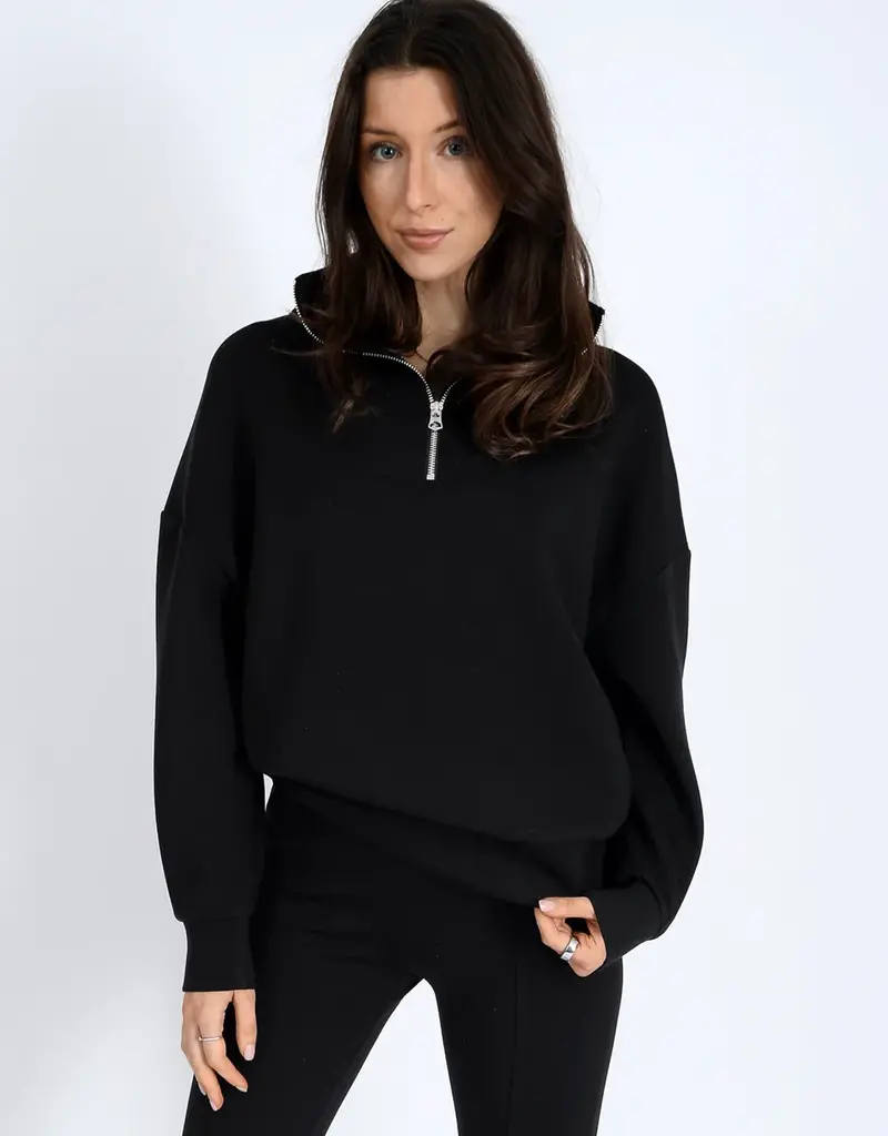 RD STYLE SEANNI SOFT KNIT HALF ZIP
