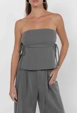 SAGE THE LABEL CHEEKY SIDE TIE TUBE TOP