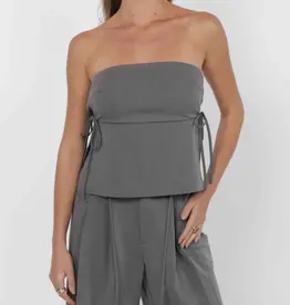 SAGE THE LABEL CHEEKY SIDE TIE TUBE TOP