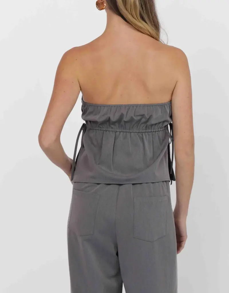 SAGE THE LABEL CHEEKY SIDE TIE TUBE TOP