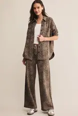 ZSUPPLY HUNTER LEOPARD KNIT PANT