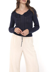 SADIE AND SAGE MAGGIE RUFFLE COLLAR SWEATER