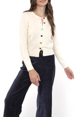 SADIE AND SAGE MOCHI HEART BUTTON CARDI