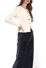 SADIE AND SAGE MOCHI HEART BUTTON CARDI