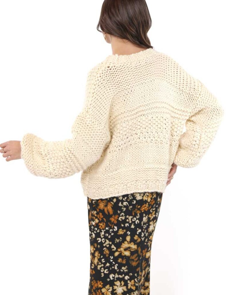 SADIE AND SAGE IGGY TIE FRONT CARDIGAN