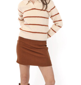 SADIE AND SAGE TOVA COLLARED SWEATER