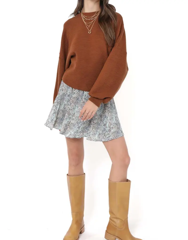 SADIE AND SAGE ON A STROLL DOLMAN TOP
