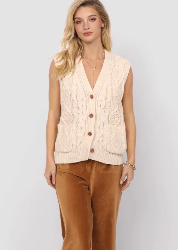 SADIE AND SAGE SWIFT CARDIGAN VEST