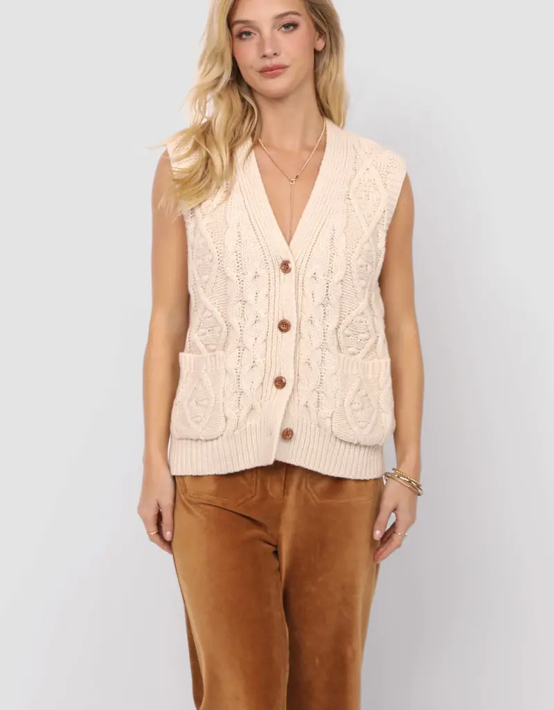 SADIE AND SAGE SWIFT CARDIGAN VEST