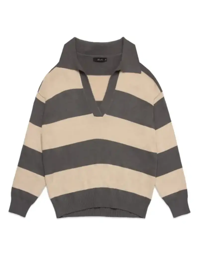DELUC NICK POLO SWEATER