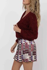 SAGE THE LABEL THIS & THAT CHUNKY CARDI