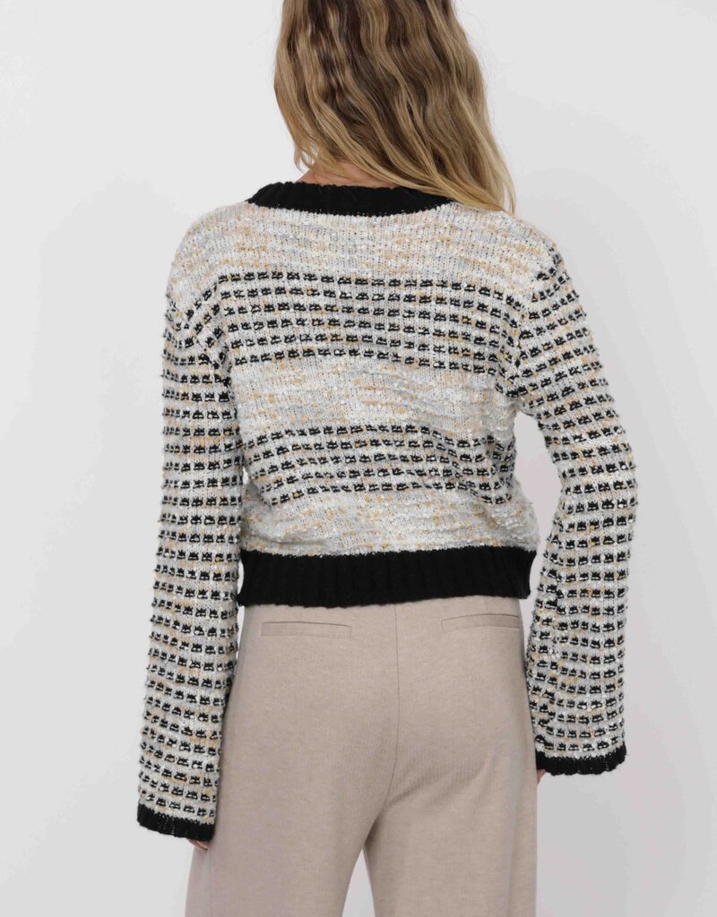 SAGE THE LABEL ELLINGTON BELL SLEEVE SWEATER