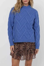 SAGE THE LABEL ON STAGE MOCK NECK SWEATER