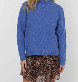 SAGE THE LABEL ON STAGE MOCK NECK SWEATER