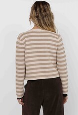 SAGE THE LABEL DAPHNE STRIPED CARDIGAN