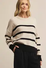 ZSUPPLY JORDANE STRIPED SWEATER