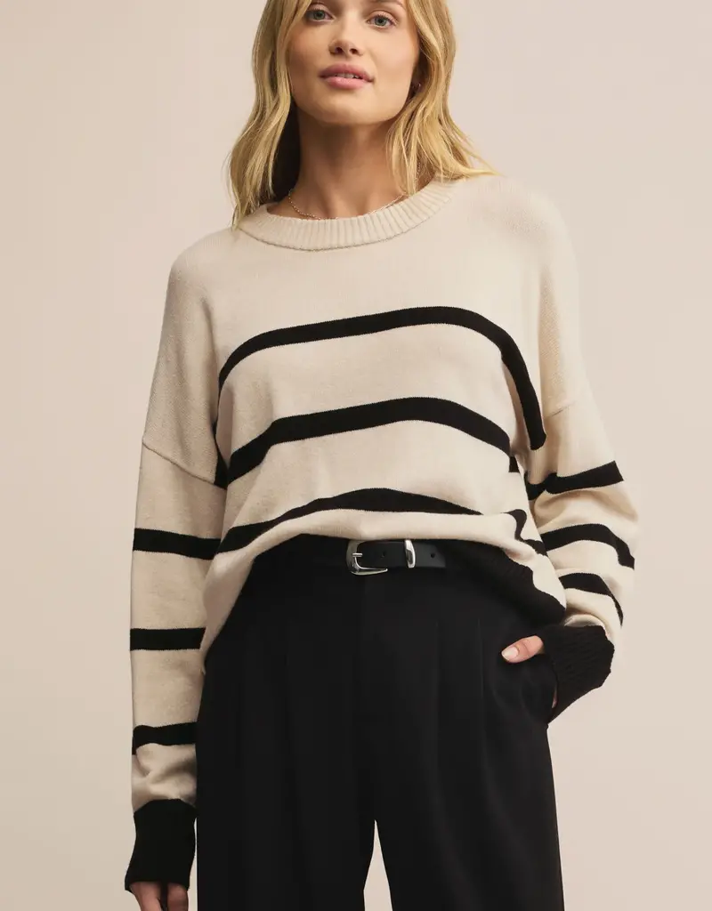 ZSUPPLY JORDANE STRIPED SWEATER