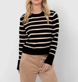 SADIE AND SAGE SHERI STRIPED SWEATER