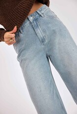 SAGE THE LABEL GLITTER EMBELLISHED JEANS