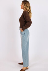 SAGE THE LABEL GLITTER EMBELLISHED JEANS