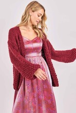 SAGE THE LABEL FLORENCE HAND KNIT CARDI