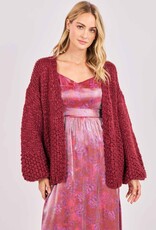 SAGE THE LABEL FLORENCE HAND KNIT CARDI