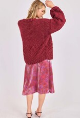 SAGE THE LABEL FLORENCE HAND KNIT CARDI
