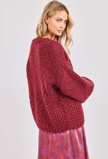 SAGE THE LABEL FLORENCE HAND KNIT CARDI