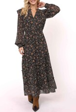 SADIE AND SAGE TIMELESS TIERED MAXI DRESS