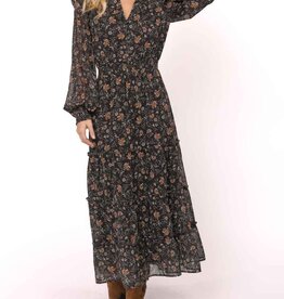 SADIE AND SAGE TIMELESS TIERED MAXI DRESS