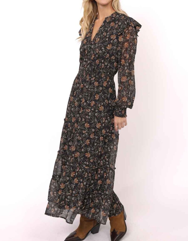 SADIE AND SAGE TIMELESS TIERED MAXI DRESS