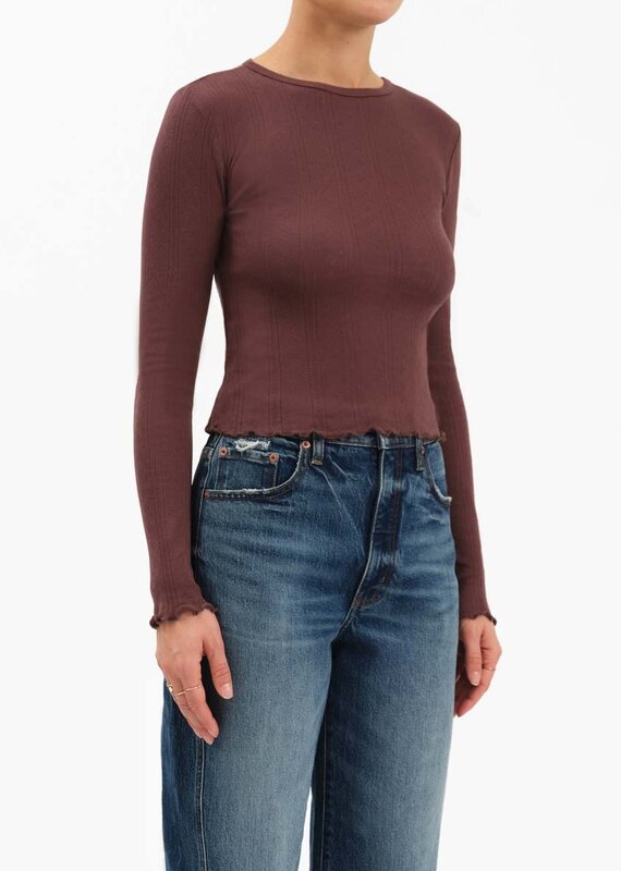 DAZE WAVERLY POINTELLE TEE