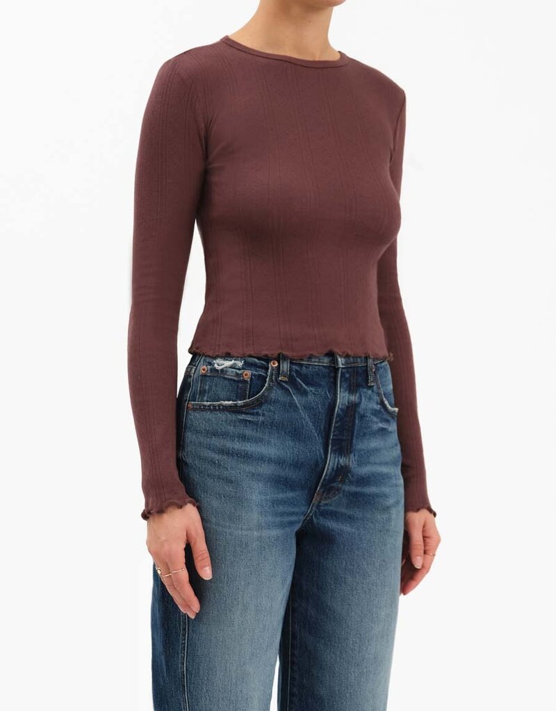 DAZE WAVERLY POINTELLE TEE