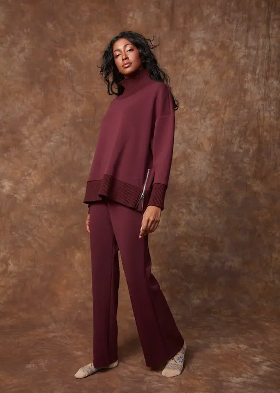 RD STYLE FLORINE SOFT KNIT FLARE PANT