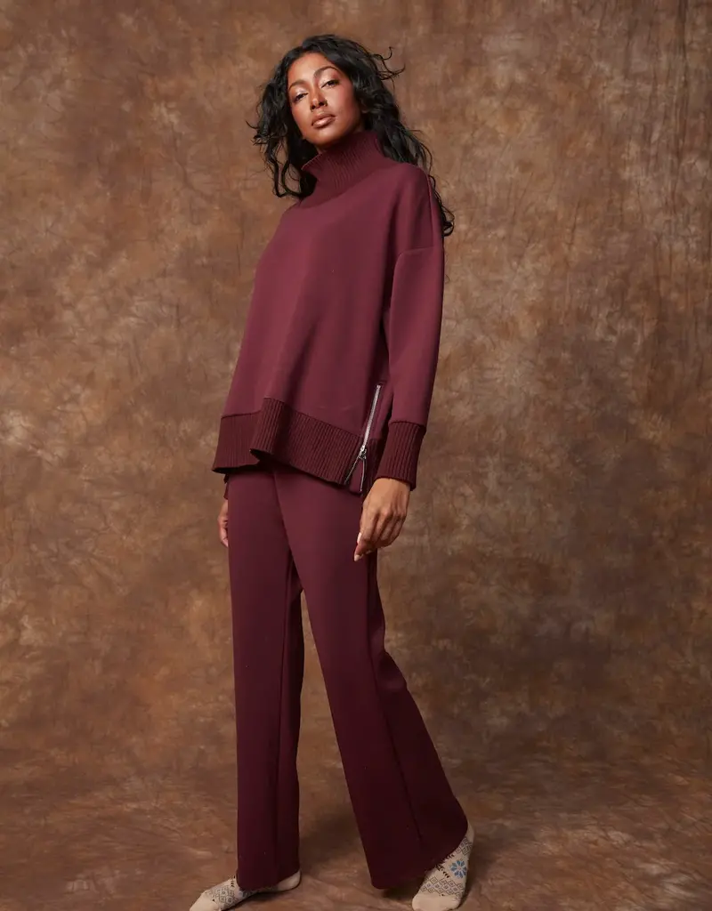 RD STYLE FLORINE SOFT KNIT FLARE PANT