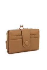 KAYLA + AVA MILEY WALLET(BL+TAN)